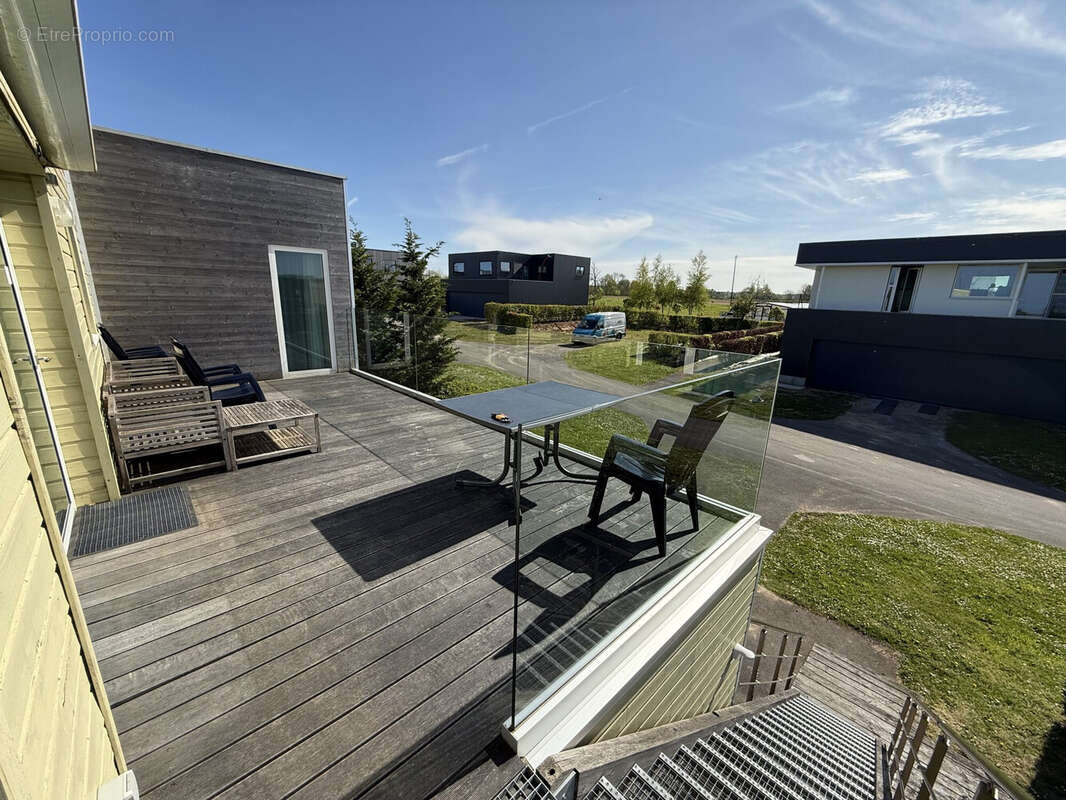 Grande terrasse privative - Maison à LE TOUQUET-PARIS-PLAGE