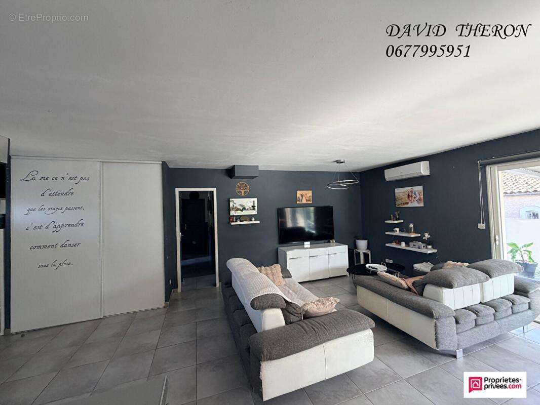 Villa  5 pièce(s) 135 m2   4 chambres  piscine  garage - photo 4