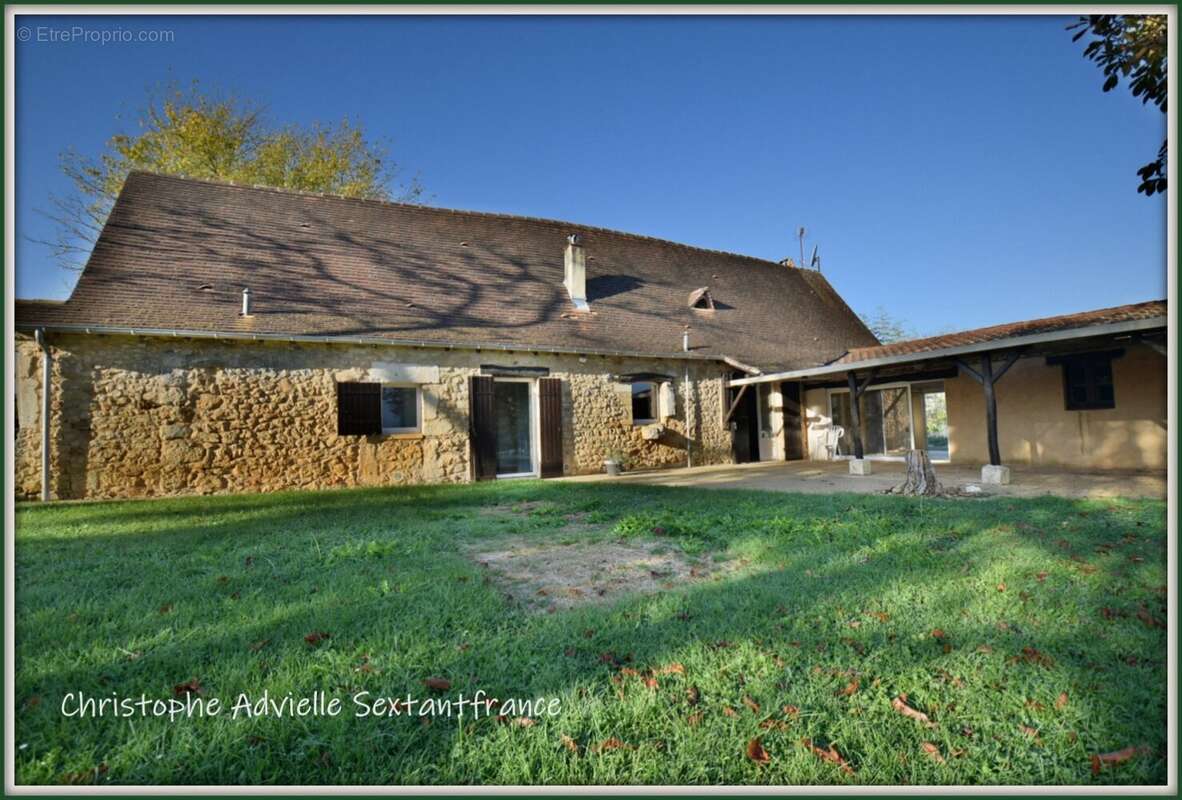 Périgourdine en pierres, rénovée, 3 chambres et un bureau sur terrain de 1820 M2 environ - photo 14