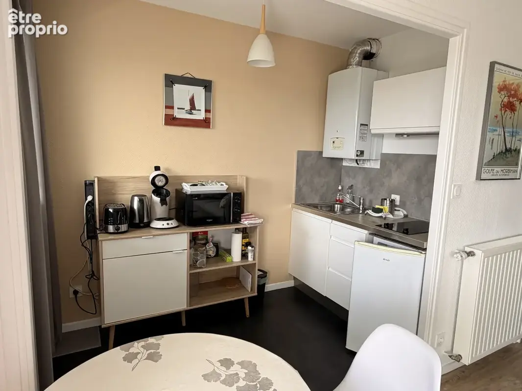 Vannes   Résidence Les Capucins   T3 et T1 bis au 1er étage avec terrasse Ouest, 2 parkings et box - photo 10