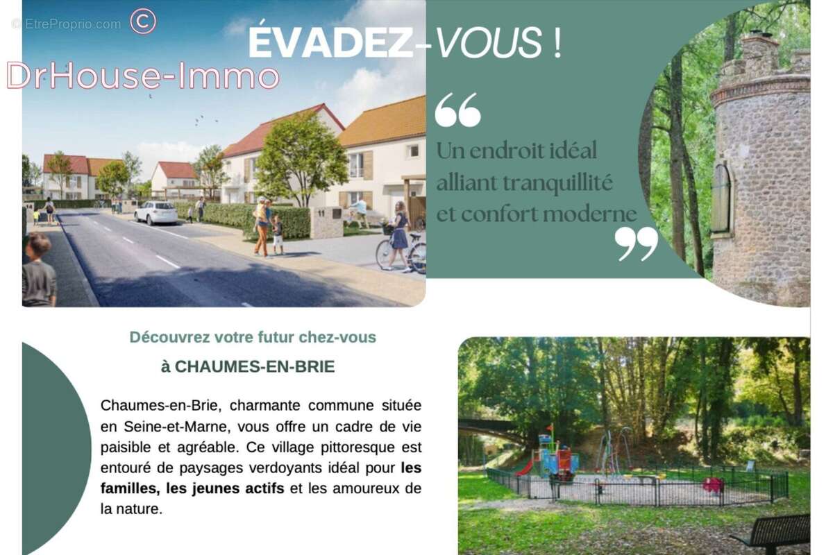 Maison à CHAUMES-EN-BRIE