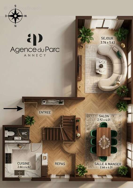 Appartement à QUINTAL