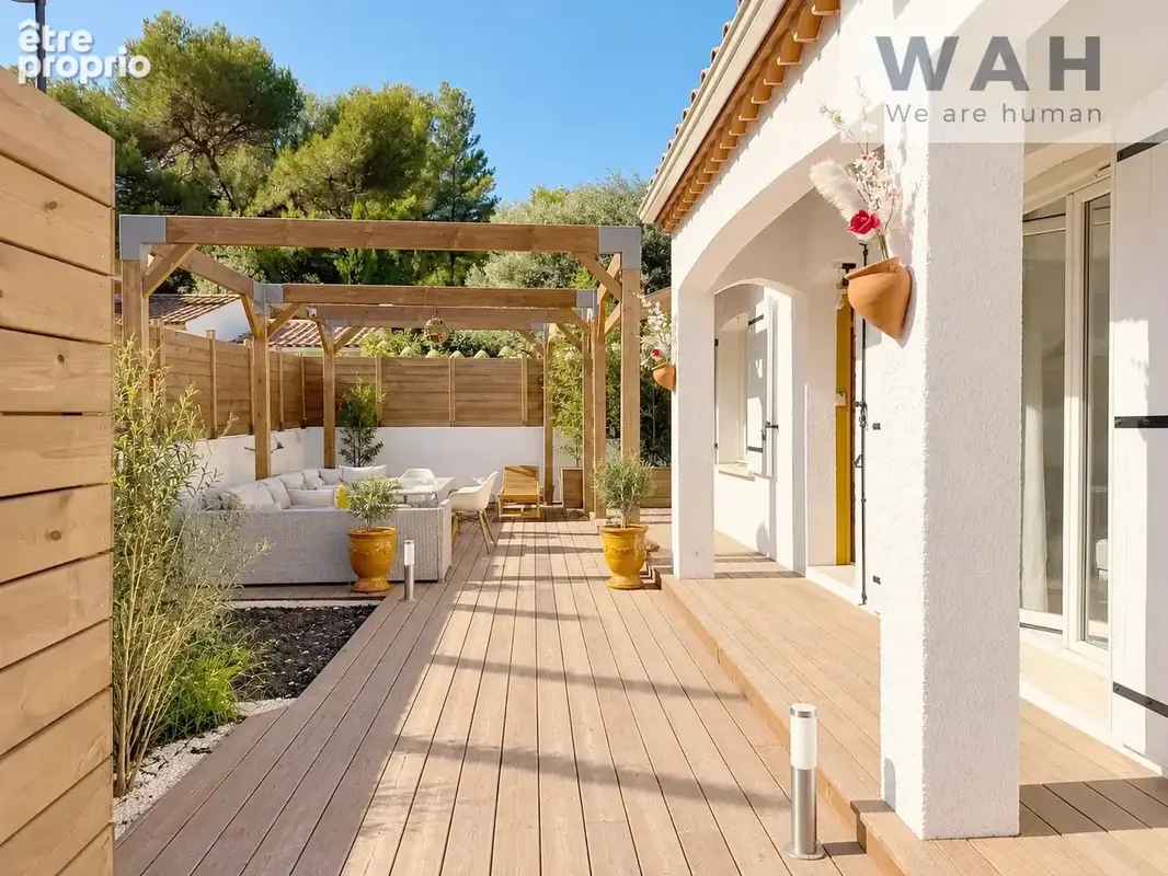 Maison plain pied t4 - jardin + garage - jacou - photo 3