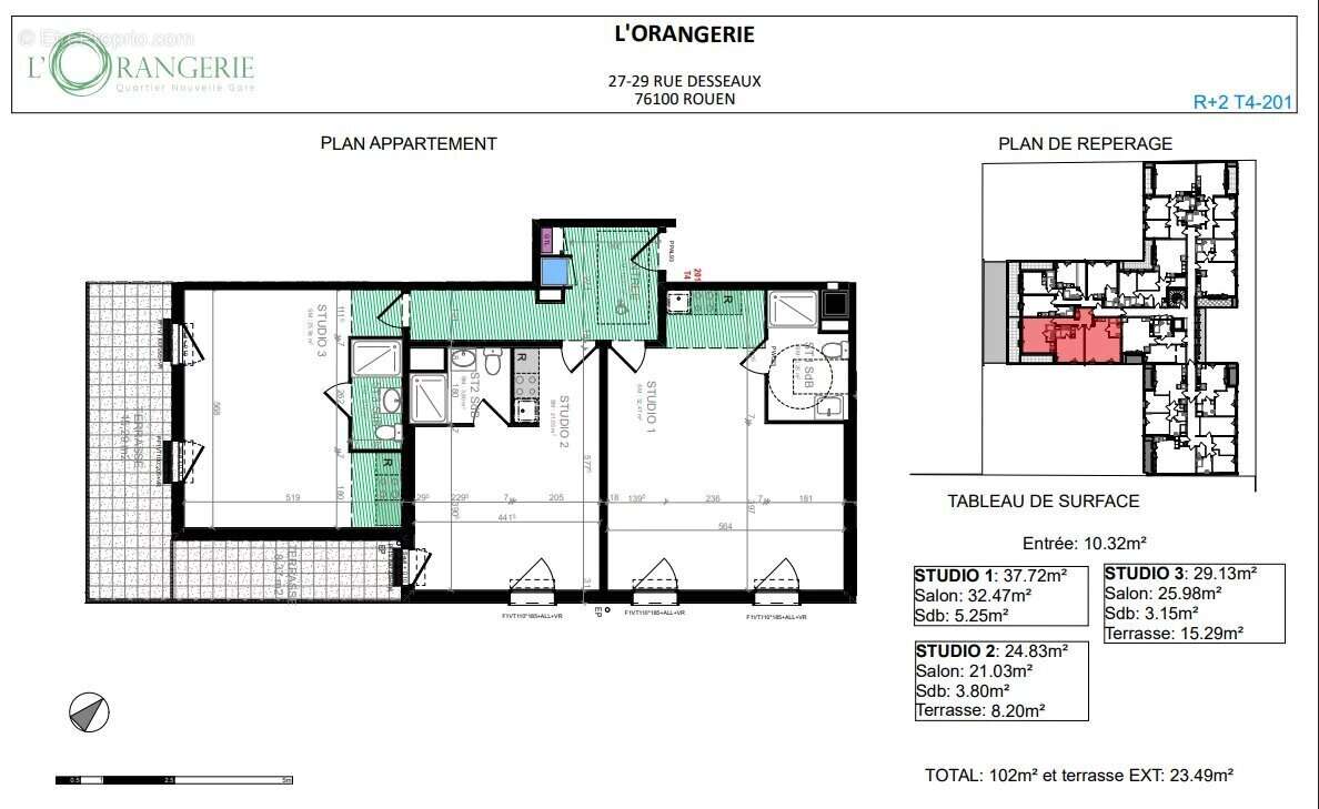Appartement à ROUEN