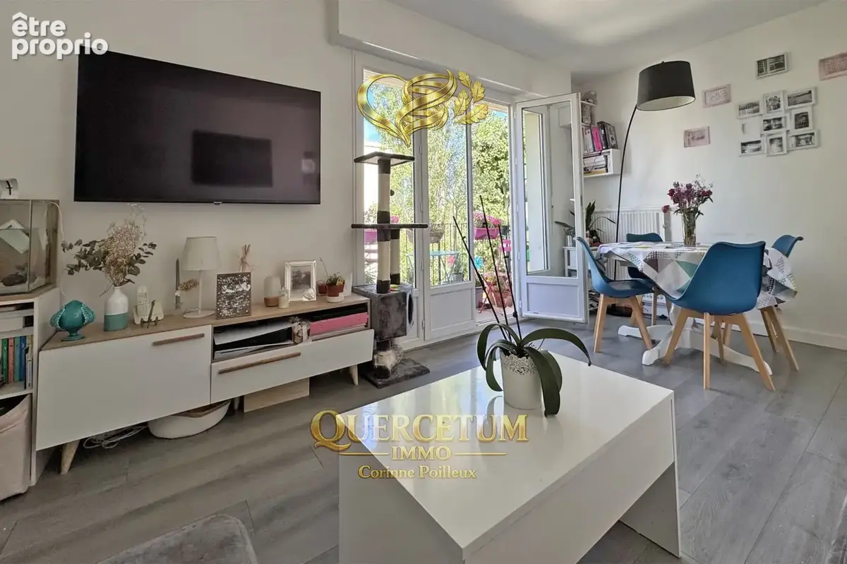 'PEUPLIER ROMANTIQUE' : Appartement 3 pièces 62.75 m2 Carrez - 2 Chambres - Cave. Parking extérieur - LE CHES - photo 6