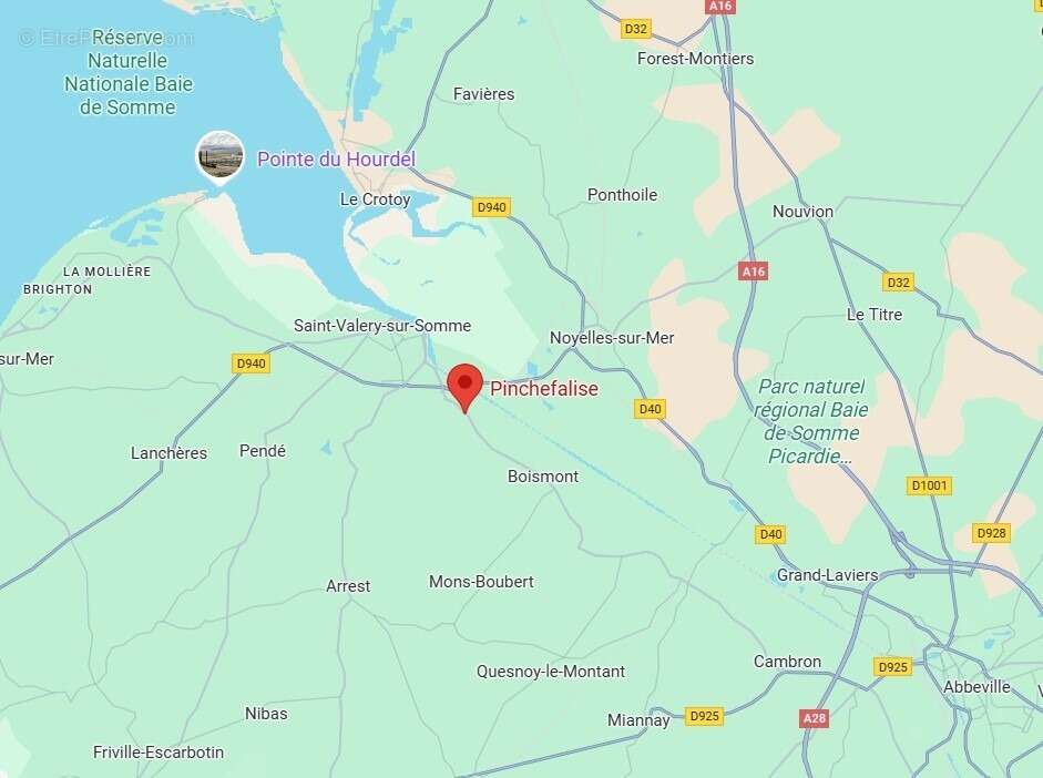 Terrain à SAINT-VALERY-SUR-SOMME