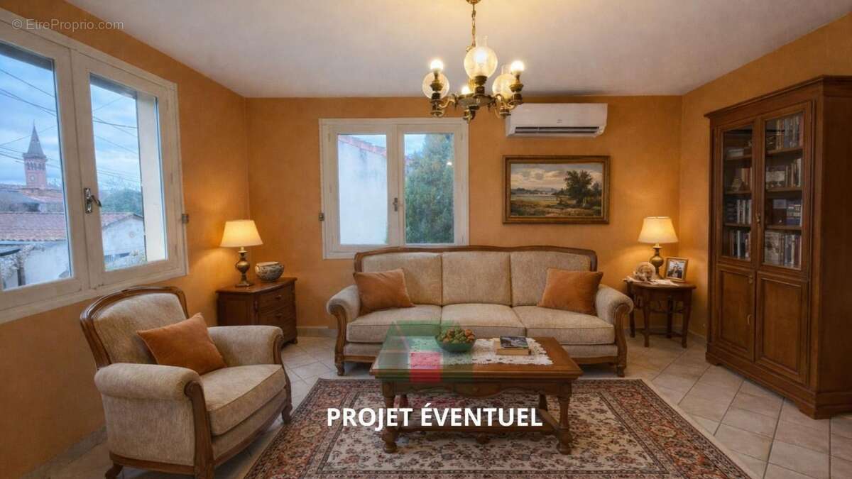 Plein centre Lévignac villa T4 jardin 469m²  garage sous sol - photo 9