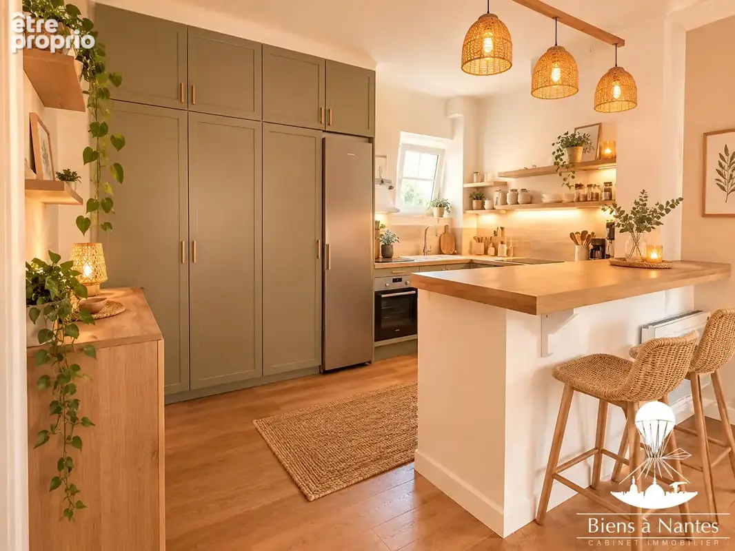 A VENDRE Appartement  T2 Coeur de Nantes 45 m2 - photo 2