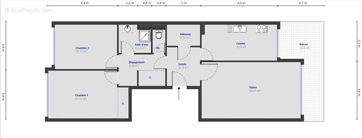 Appartement à NICE
