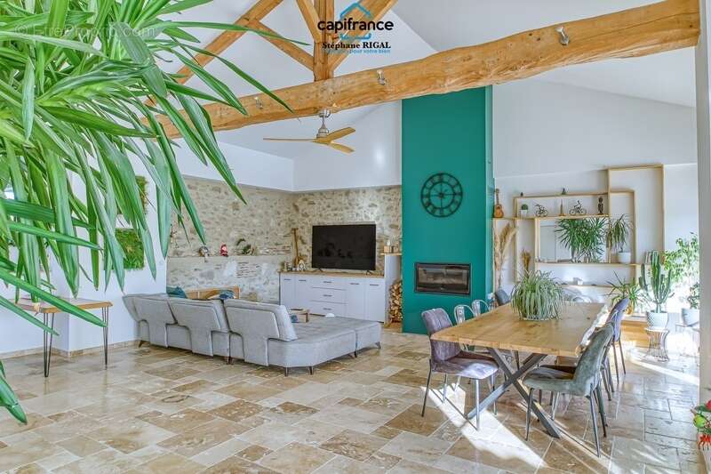 Propriete à vendre 7 pièces VILLENEUVE SUR LOT (47) de 229m2 habitables sur un terrain clos de 5965m2 - photo 2