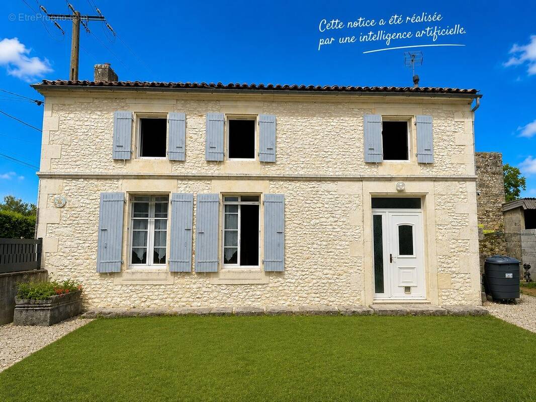 Maison à SAINT-ANDRE-DE-LIDON
