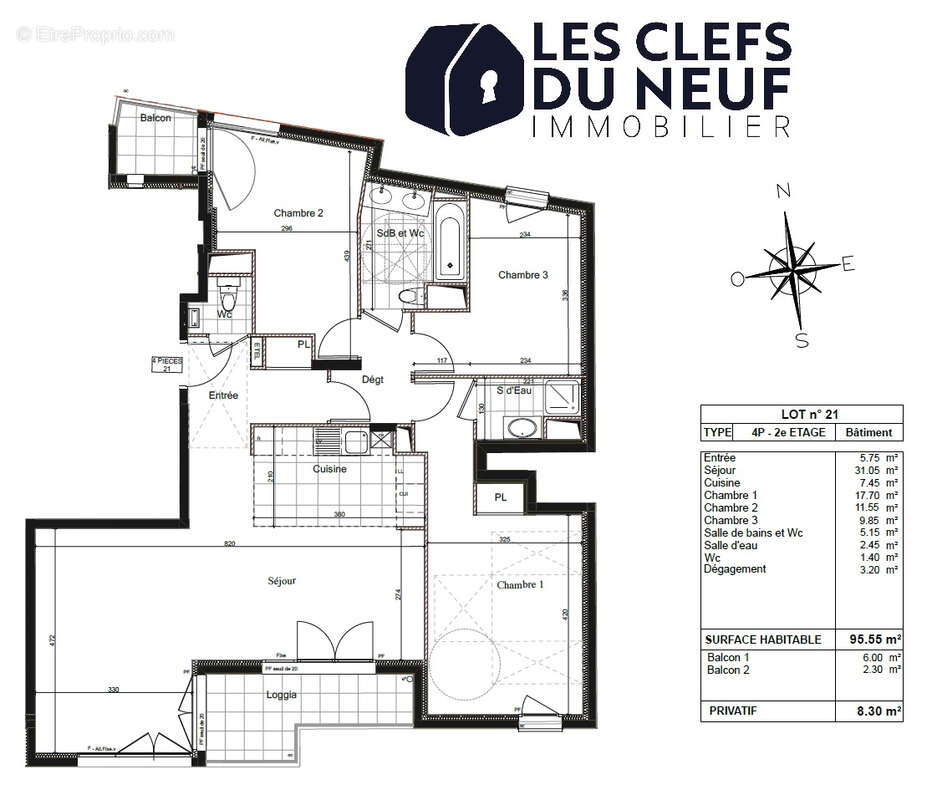 Appartement à BOULOGNE-BILLANCOURT