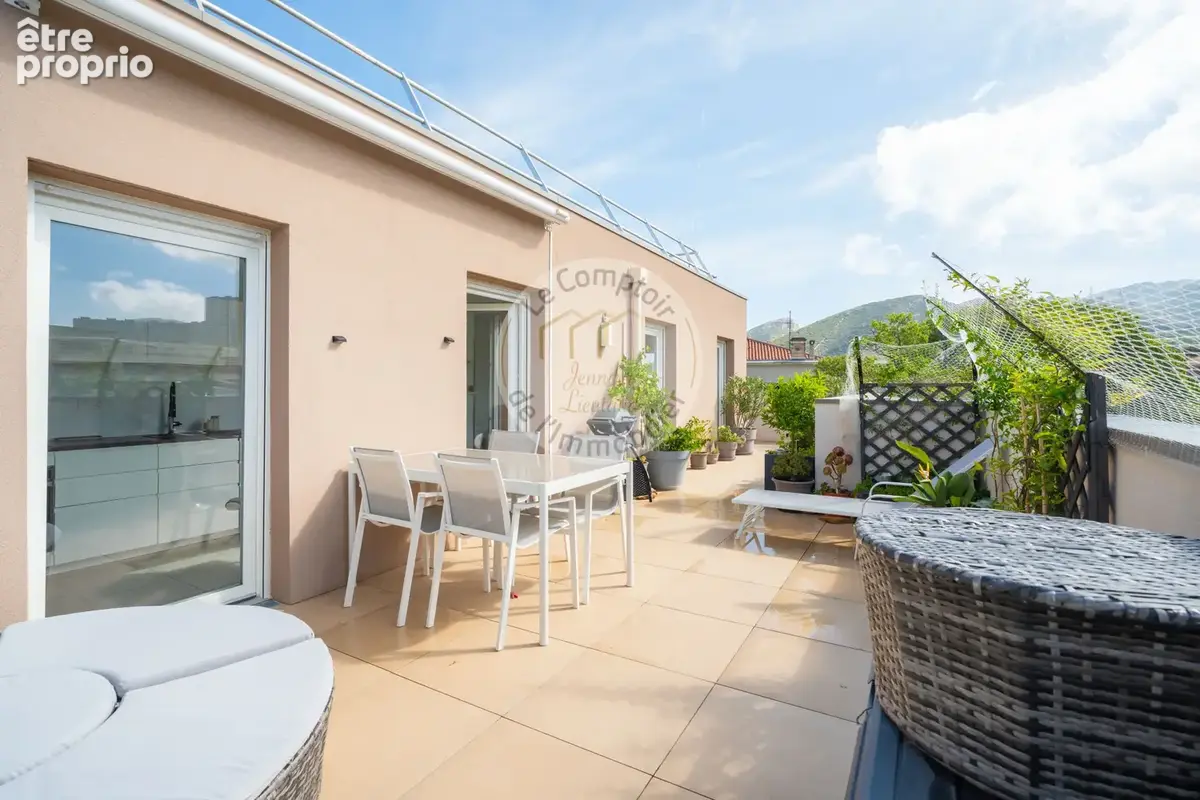 Le cabot: appartement d'exception   dernier étage   terrasse de 50 m2 - photo 2