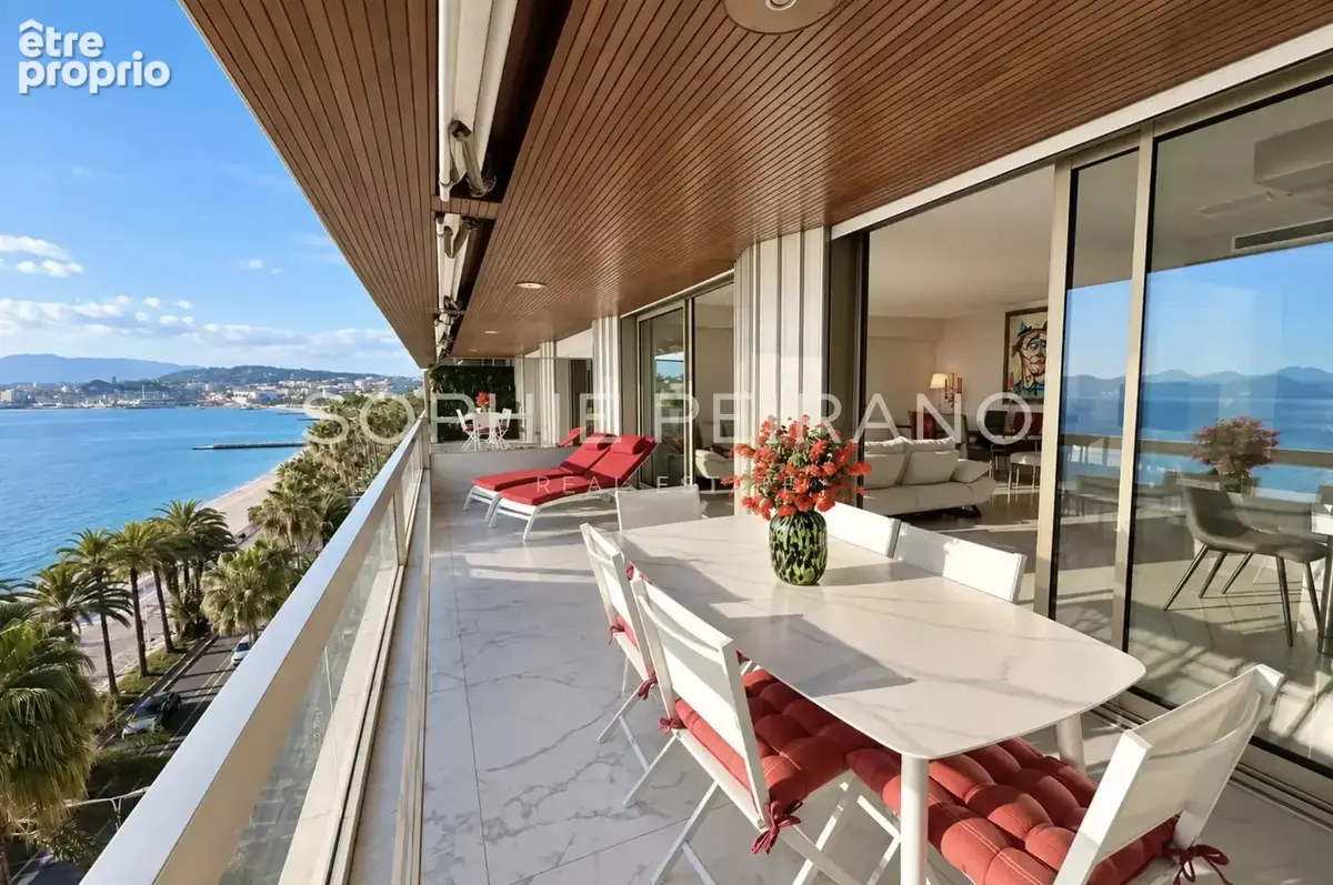 Cannes croisette - appartement 3p vue mer - photo 8