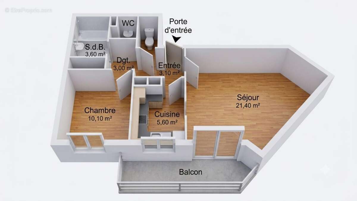 Appartement à NEUILLY-PLAISANCE
