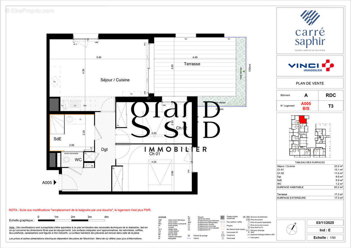 Appartement à LA GRANDE-MOTTE