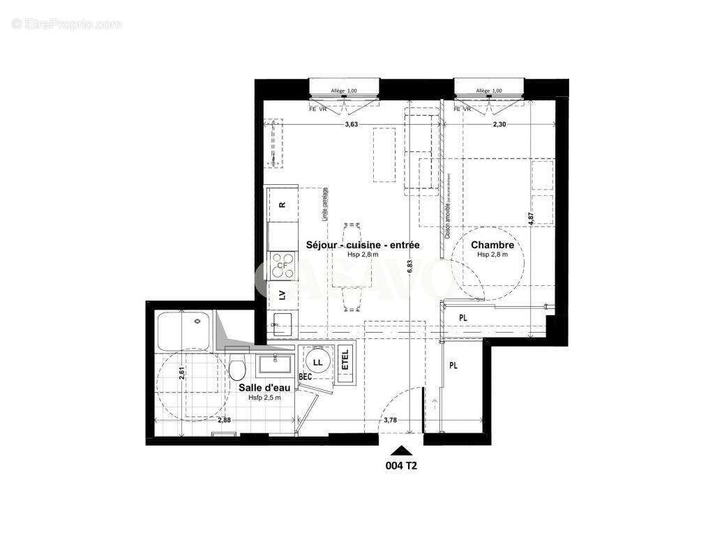 Appartement à ISSY-LES-MOULINEAUX