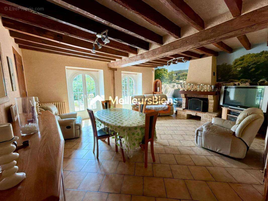 Maison en pierres de plain-pied avec dépendances sur 2,5 hectares – Saint-Saturnin-du-Limet (à 5 min de Renazé) - photo 3