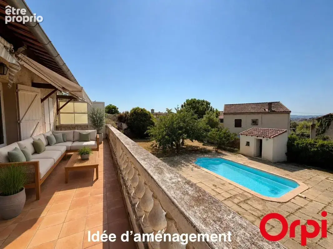 À vendre maison 107 m² + t2 indépendant – 1 230 m² de jardin – piscine - saint mitre 13013 - photo 4