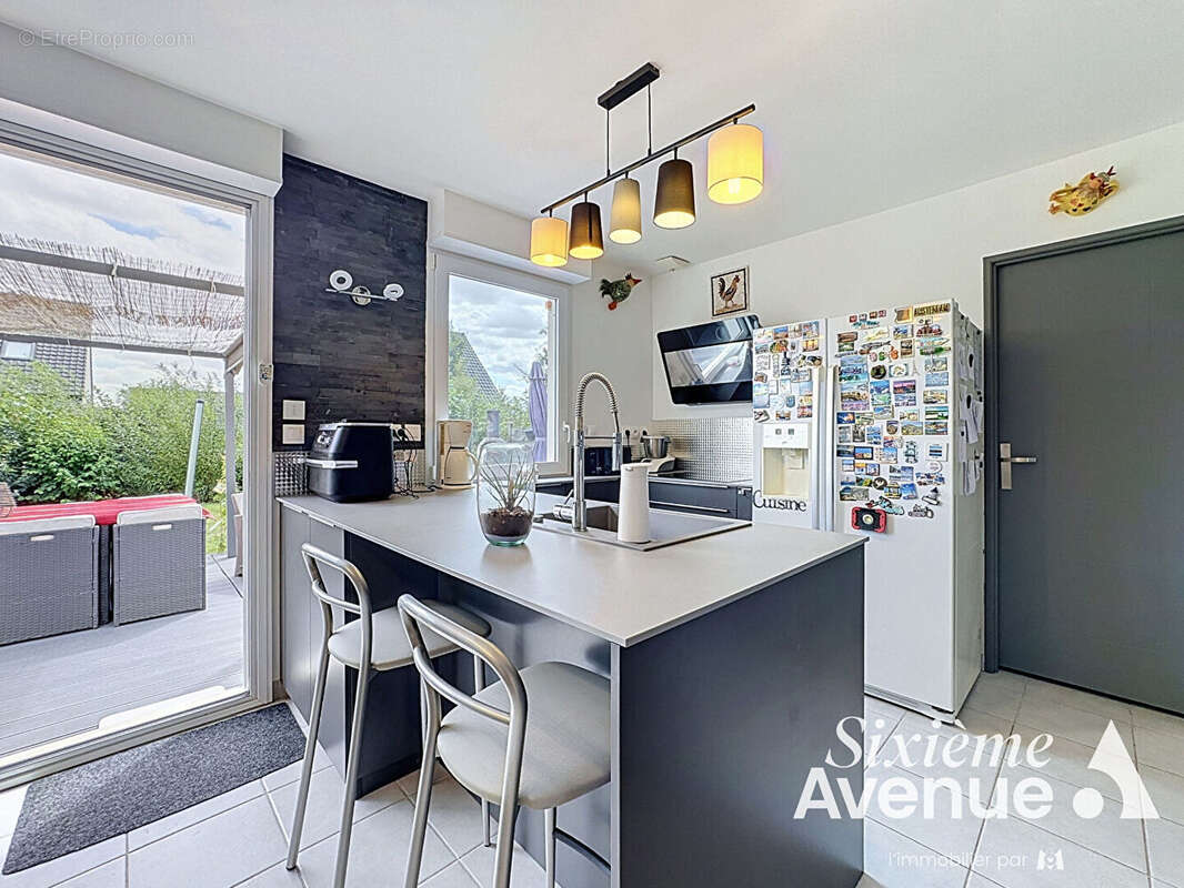 Oye-Plage Maison semi-individuelle de plain-pied 3 chambres jardin garage - photo 5