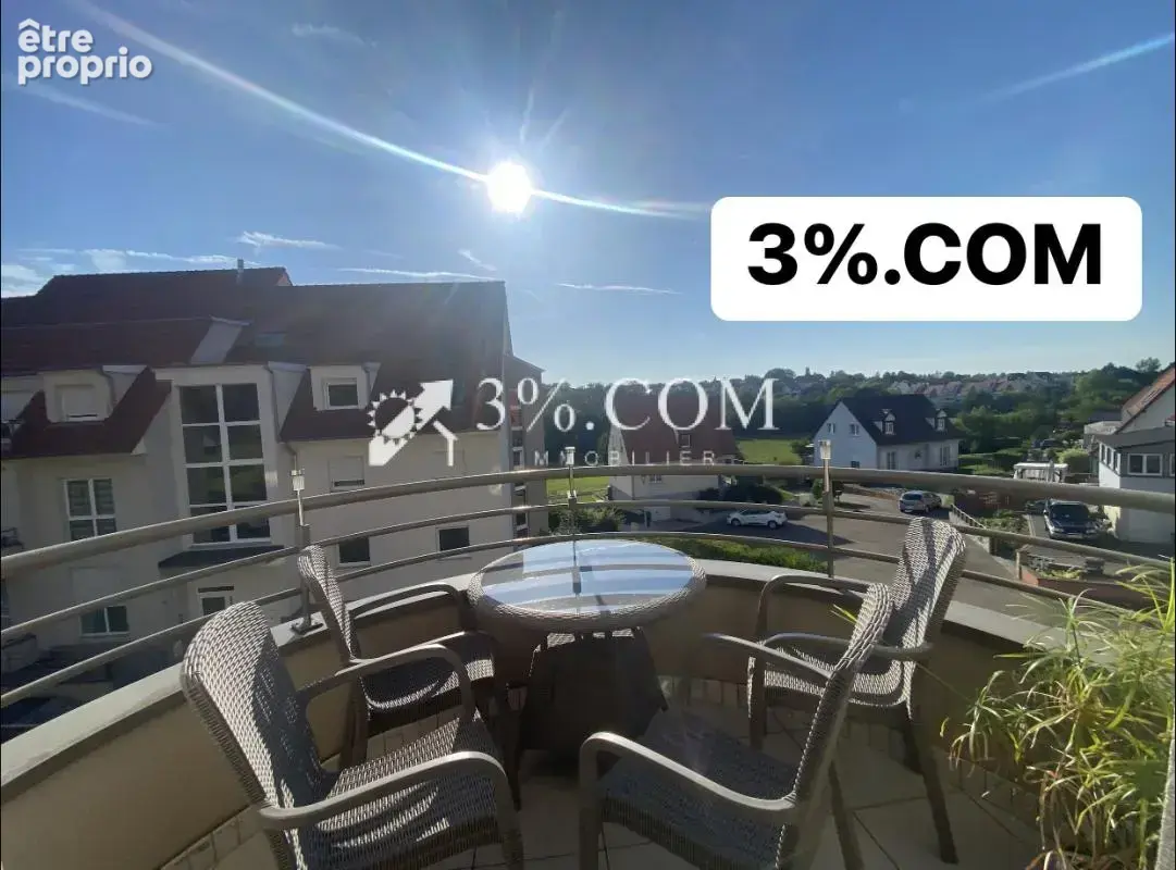 3%COM Beau F3 avec 2 balcons  et double garage - photo 3
