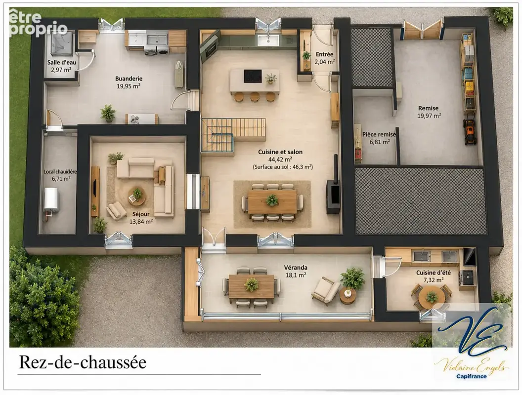 **À Cesseras, maison vigneronne de caractère avec jardin, 4 chambres et DPE B** - photo 19