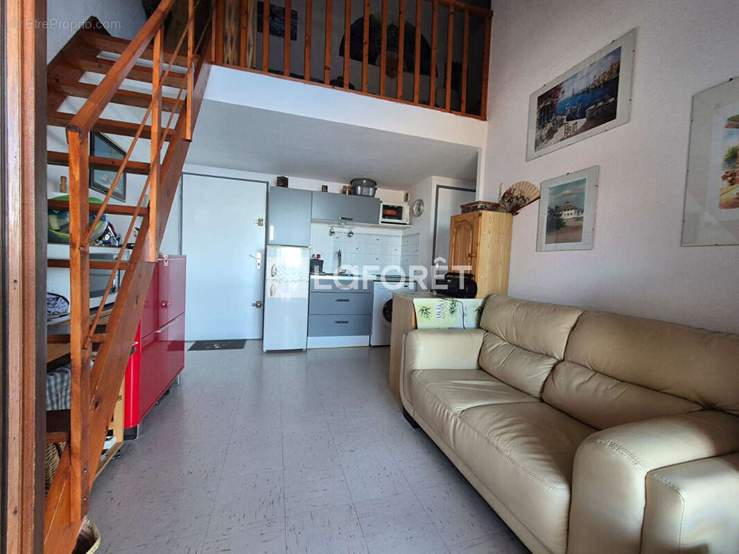 Appartement Le Barcarès 3 pièces 30 m2 - vue dégagée - photo 3