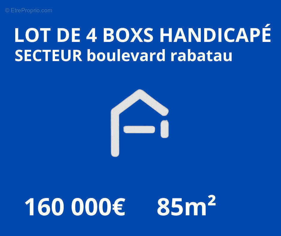 Parking à MARSEILLE-8E