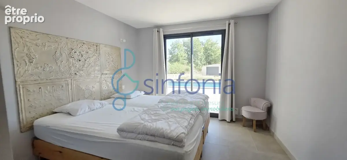 Maison contemporaine avec piscine et vue panoramique entre Uzès et Barjac - photo 9