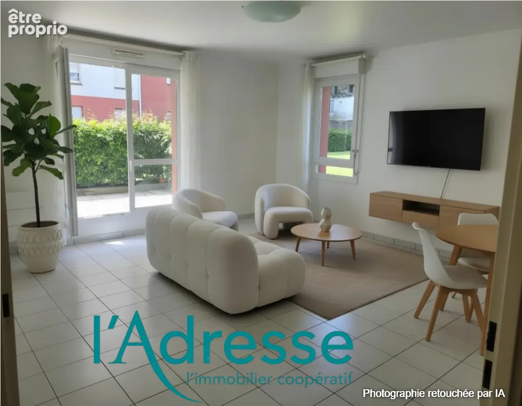 Appartement  le havre 3 pieces ,terrasse, pmr, stationnement - photo 1