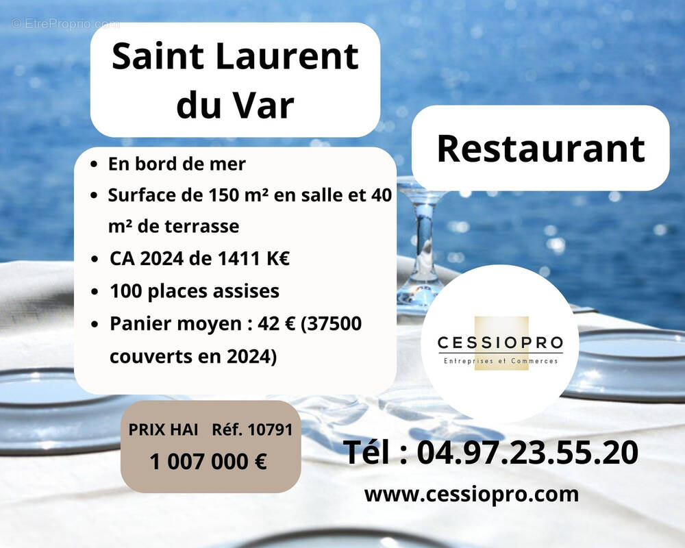 Commerce à SAINT-LAURENT-DU-VAR