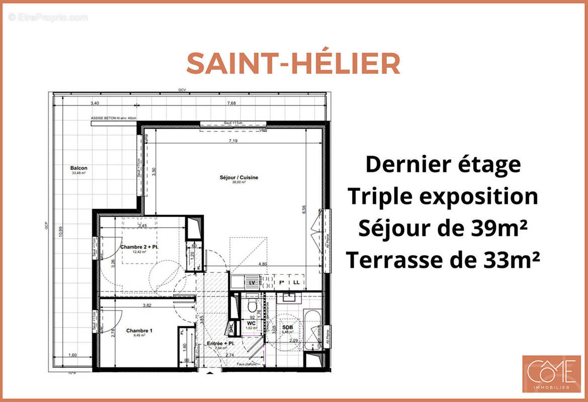 Appartement à RENNES