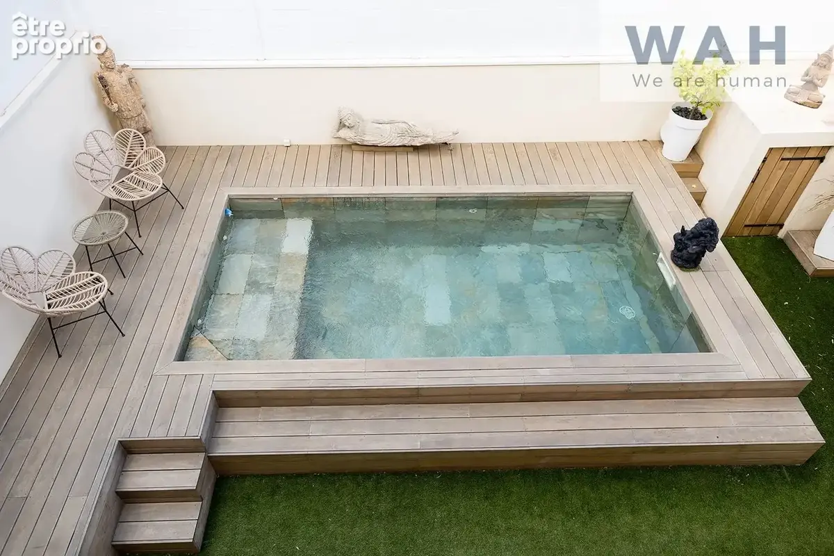 Maison de village - 4 pieces - piscine -  34130 valergues - photo 21