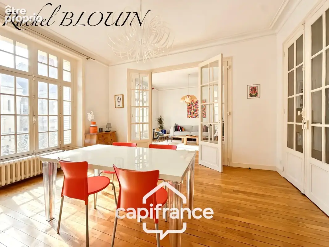 RENNES, Appartement bourgeois Type 5 de 118 m2 dans immeuble de caractère - photo 13