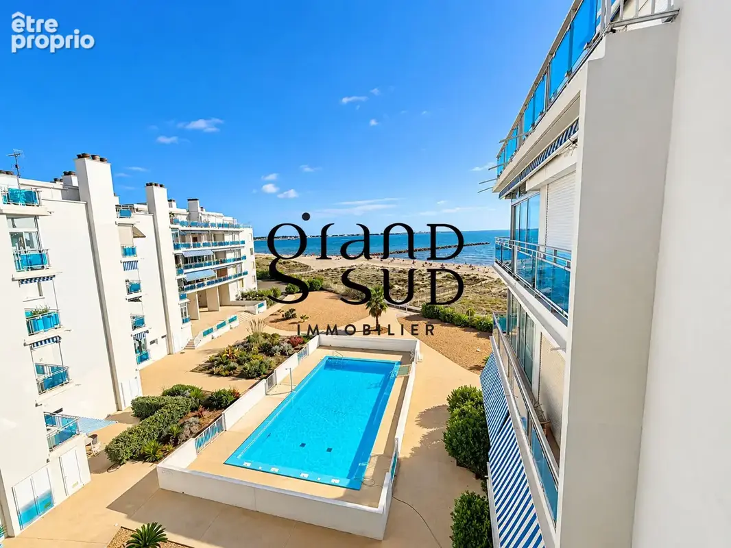 Le grau-du-roi appartement de standing 100 m²  front de mer  terrasse  piscine - photo 4