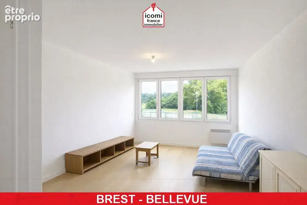 Finistere - brest (29200) - a vendre - appartement - t3 - lumineux - dalle beton - ascenseur - place de parking souterrain prive - photo 2