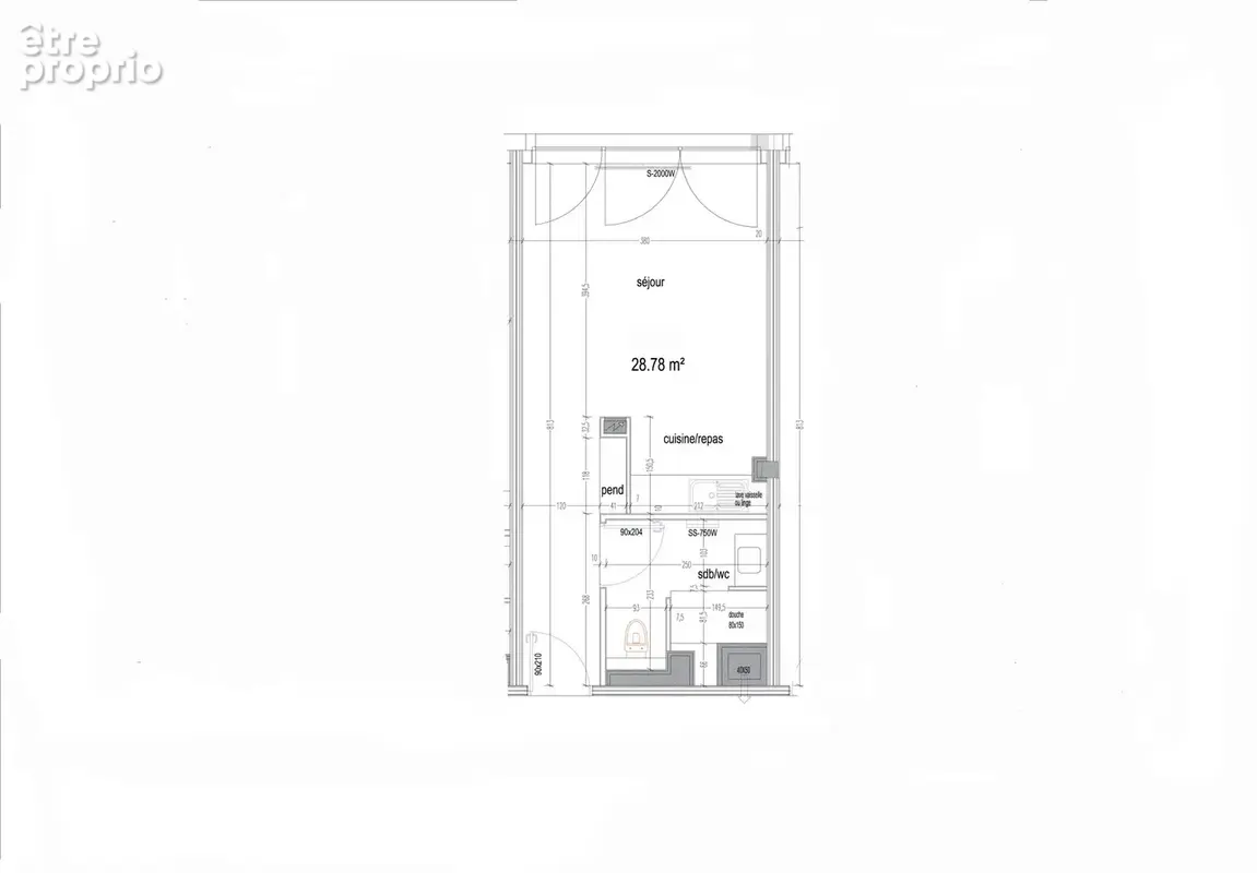 Appartement 1 pièce 29 m² à vendre à Strasbourg (67000) - photo 7