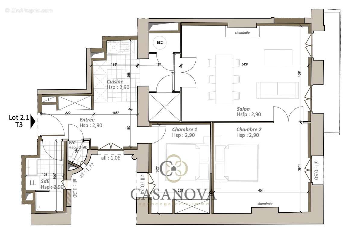 Appartement à MONTPELLIER