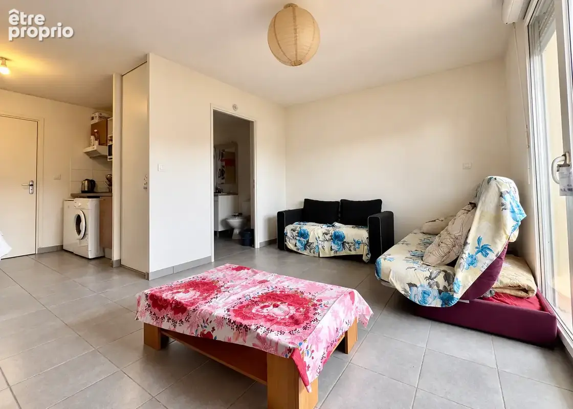 Exclusivité - gerzat - studio vendu loué - parking et terrasse - photo 3