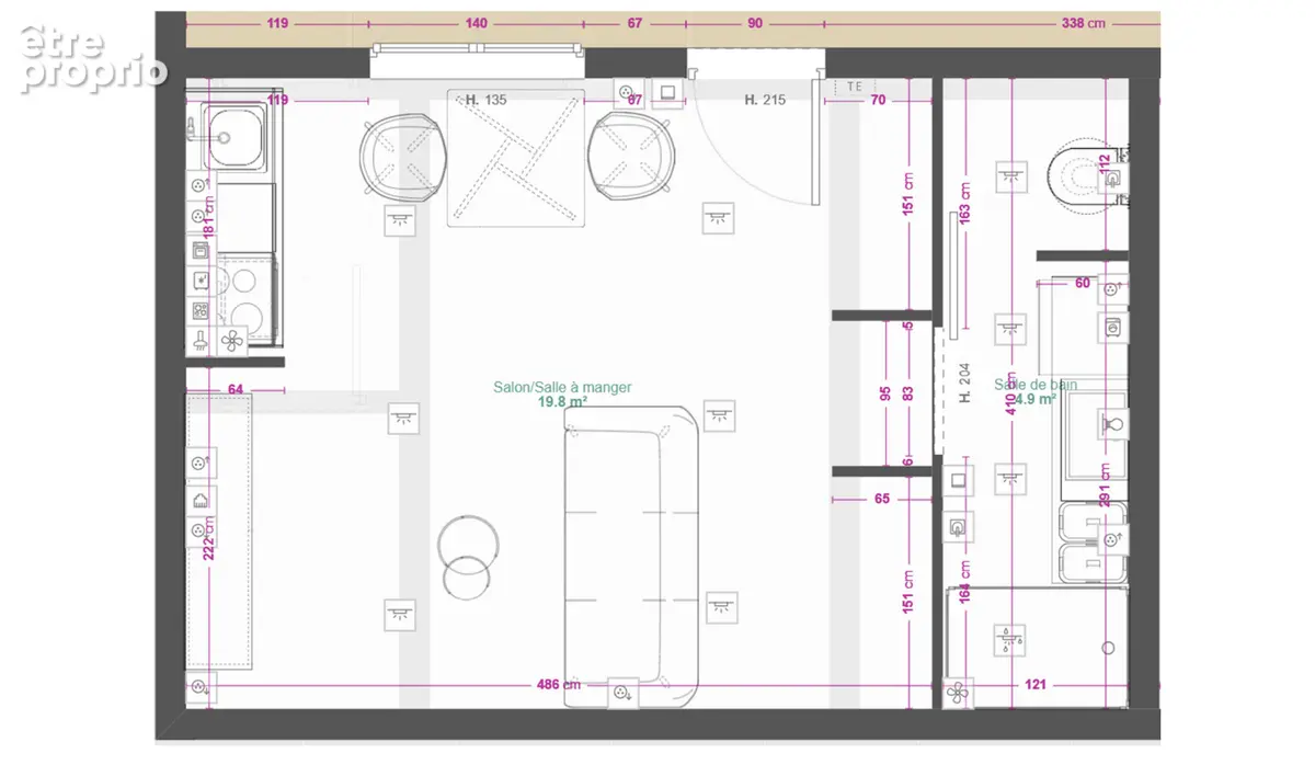 Studio entièrement neuf - idéal investisseurs - photo 4