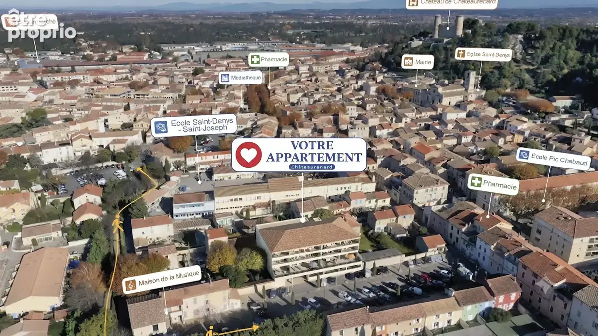 Appartement 68m² à châteaurenard - photo 1