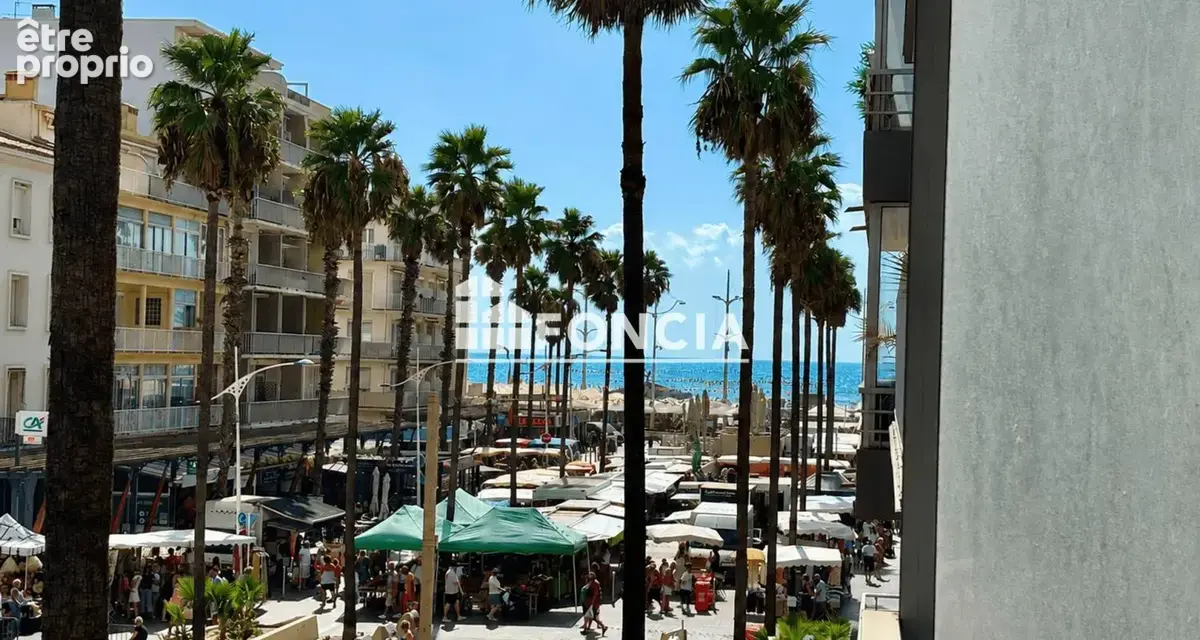 CANET PLAGE – Studio Cabine 28 m² – 6 Couchages – Balcon Vue Mer – Ascenseur – Proche Place Méditerranée - photo 2