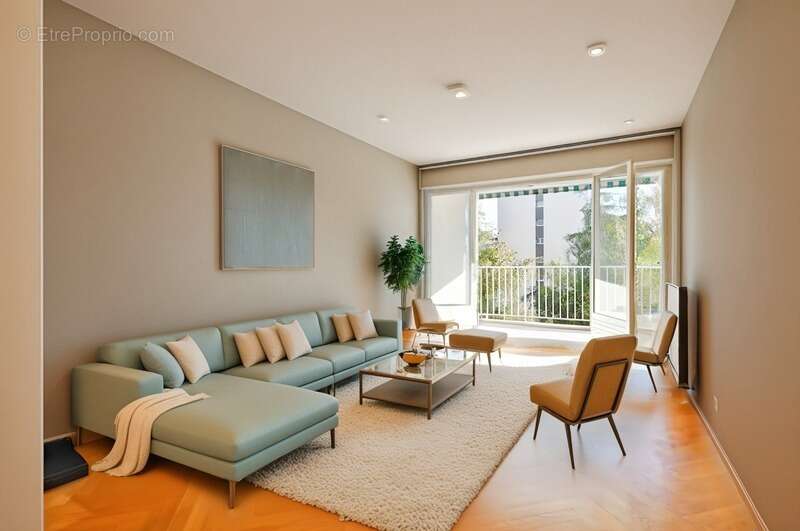SAINTE FOY LES LYON - Bd de l'Europe- Appartement T3 de 68m² avec balcon, place de stationnement extérieure et cave - photo 3