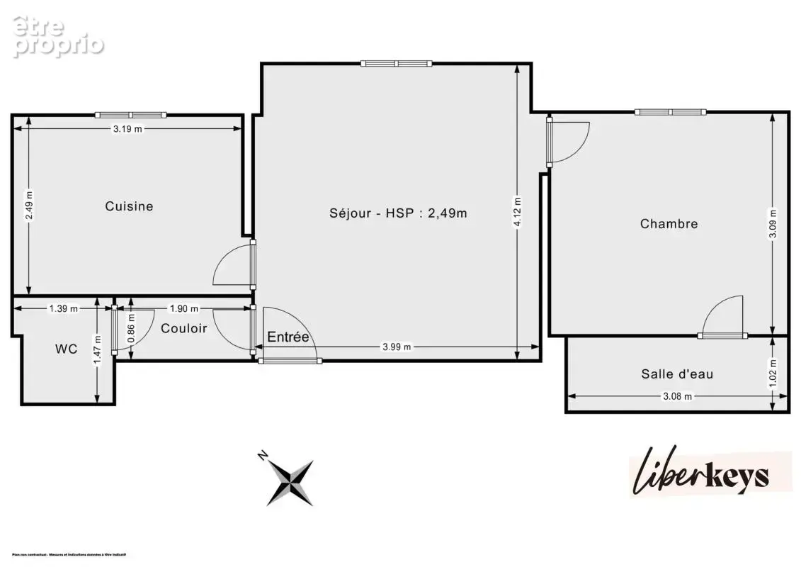 Rosny-sous-Bois – Charmant 2 pièces de 42,1 m² avec box, dans une petite copropriété - photo 9