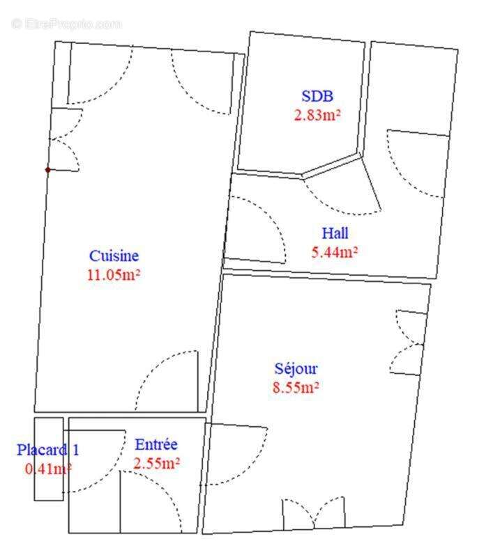 Saint Romain Lachalm 43620 Centre bourg Maison de village en pierre à rénover 61m² habitables - photo 9