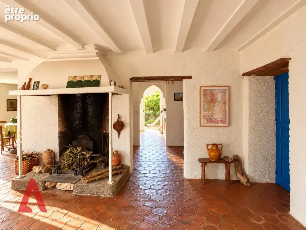 Magnifique maison de caractère avec vue panoramique jusqu'à la Méditerranée  Aigues-Vives - photo 3