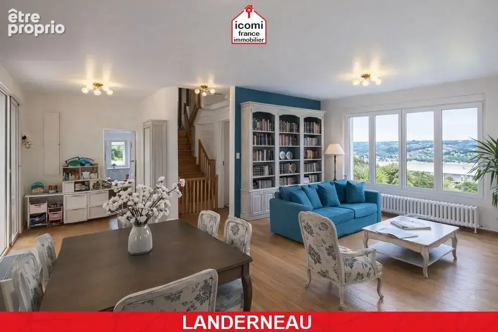 Finistere - landerneau (29800) - a vendre - propriete de 200m² - espace vie 100m² - 5 chambres - terrain 3000m² - coup de coeur  - photo 6