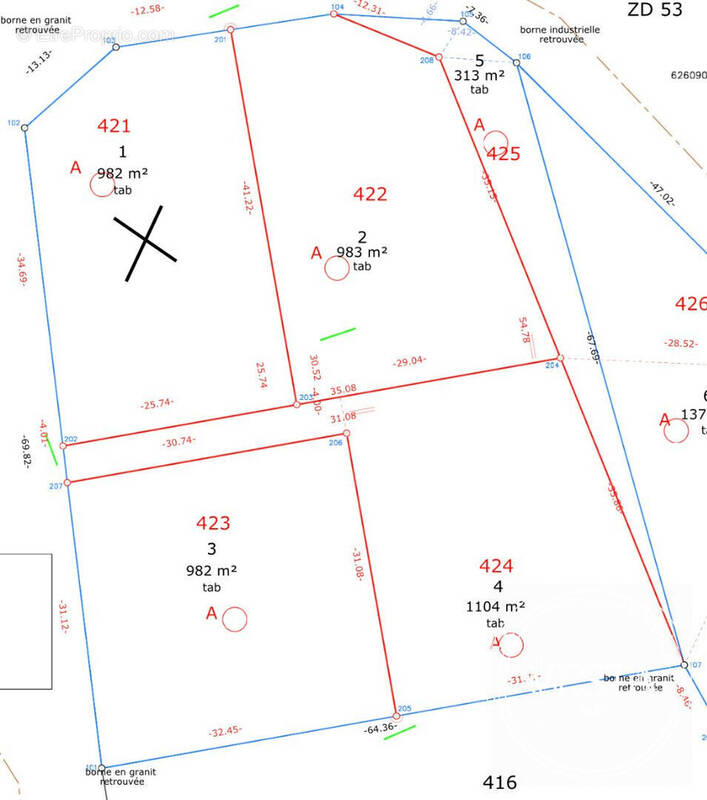 Terrain à MONTENOIS