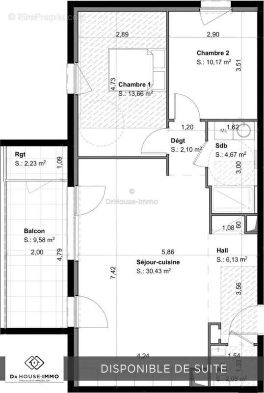 Appartement à HABSHEIM