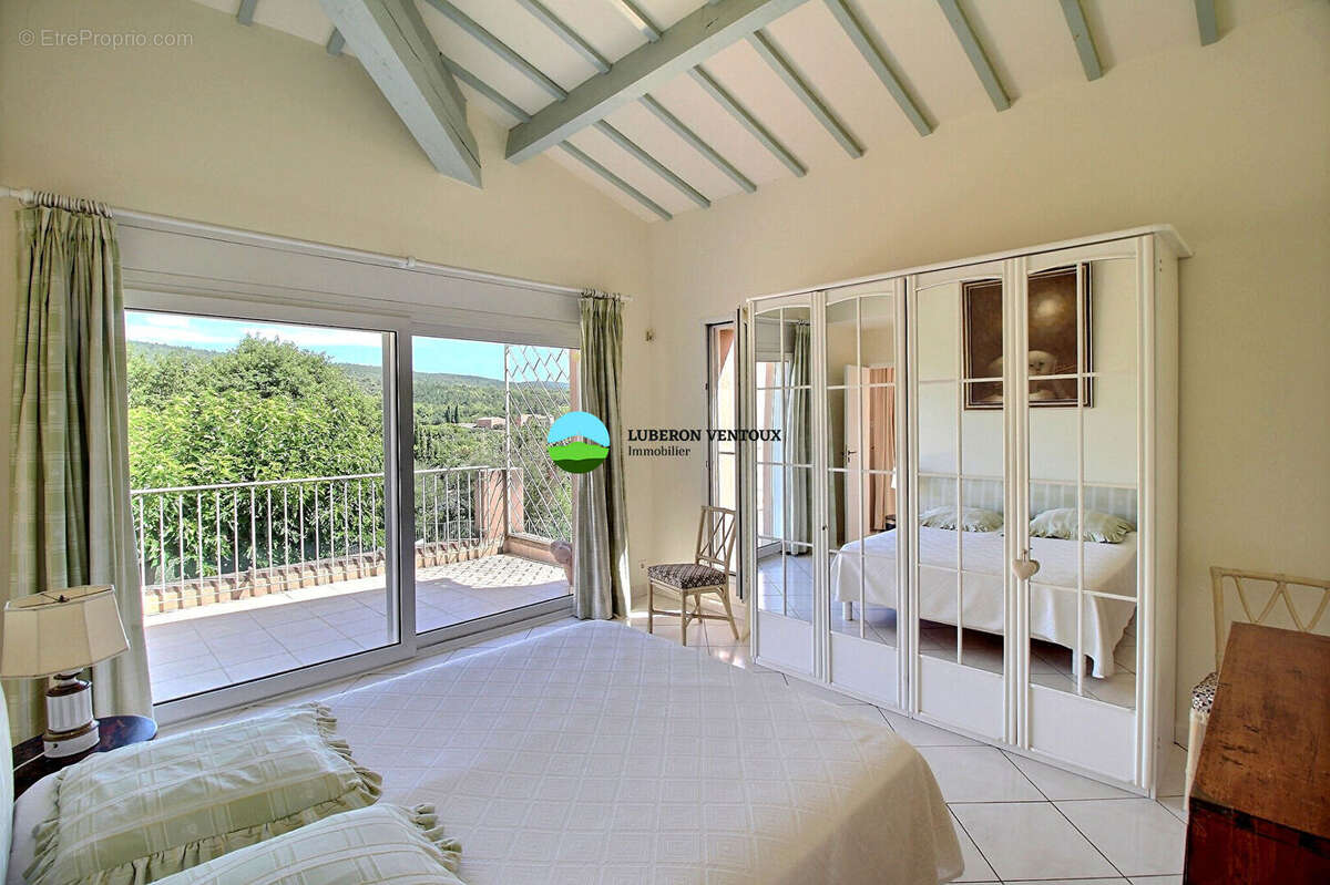 Grande maison proche Bédoin, vue, jardin et piscine - photo 17